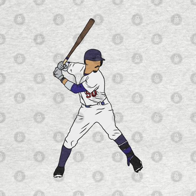 Mookie Betts Batting Stance by rattraptees